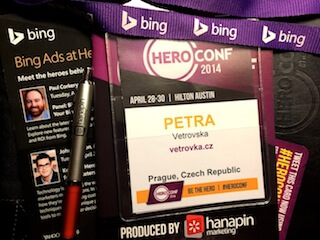 HeroConf - badge